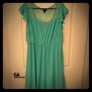 Super cute Torrid turquoise dress